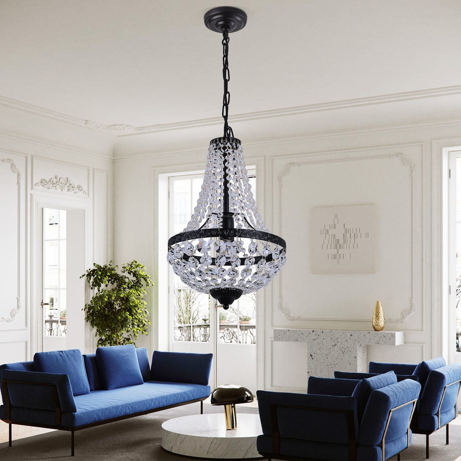 Luxury Classic Crystal Ceiling Lamp Chandelier