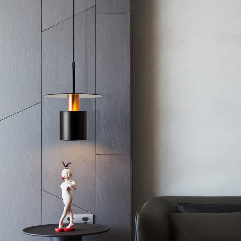 Minimalist Denmark Disk Round Pendant Light