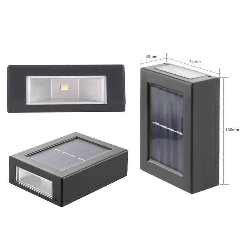 Simple Up And Down Luminous LED Solar Wall Lights