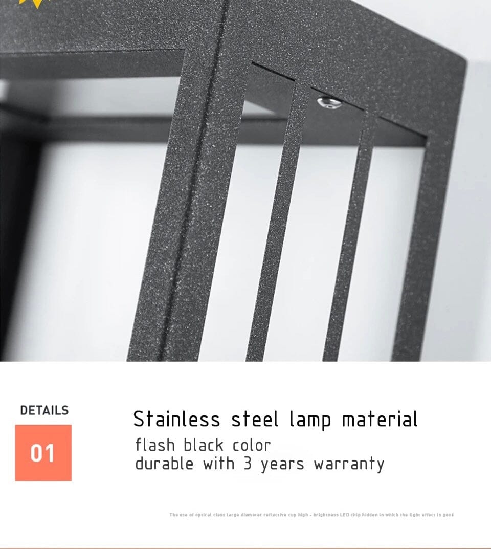 LED Outdoor Waterproof Garden Wall Lamps