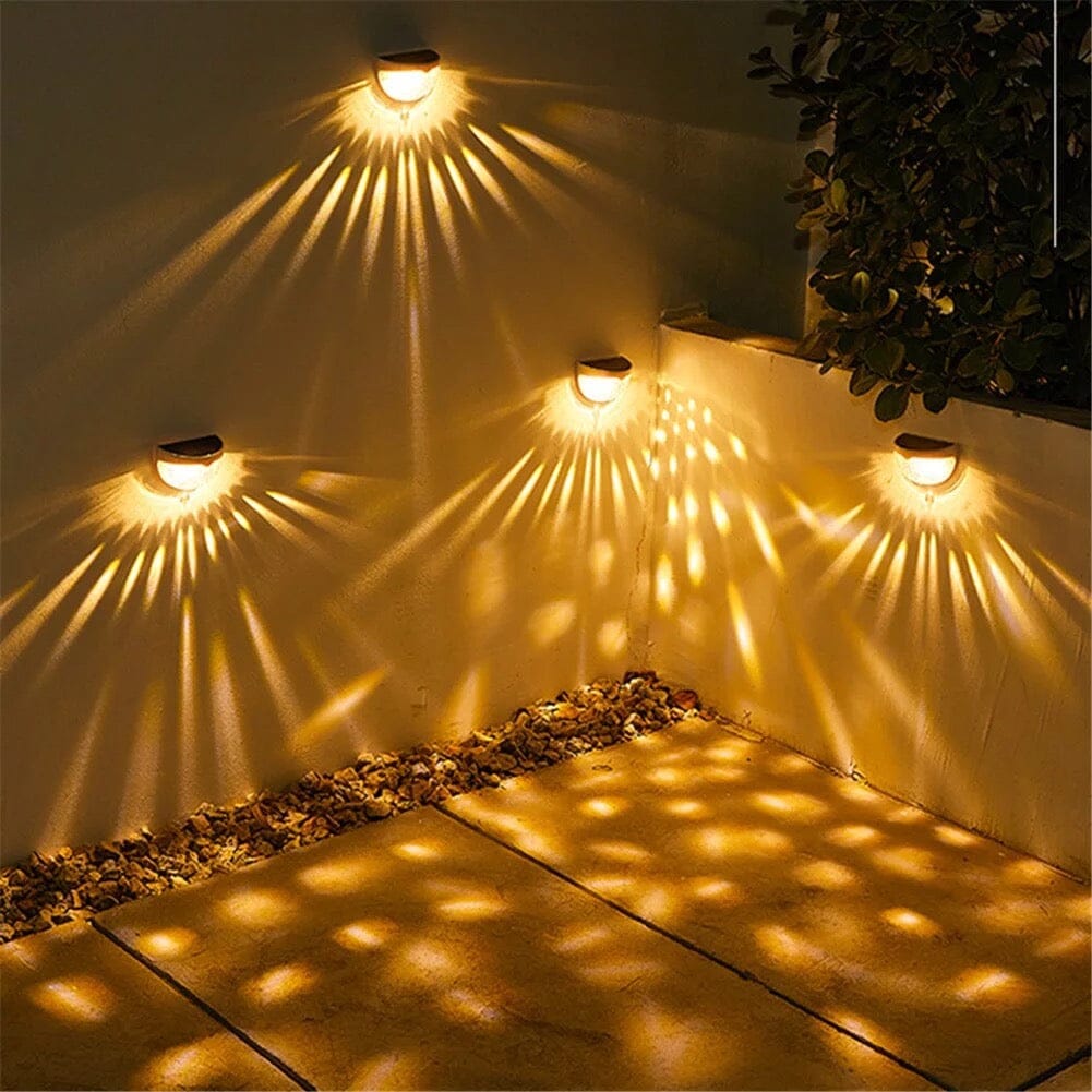 Waterproof LED Solar Light Outdoor Wall Lamps