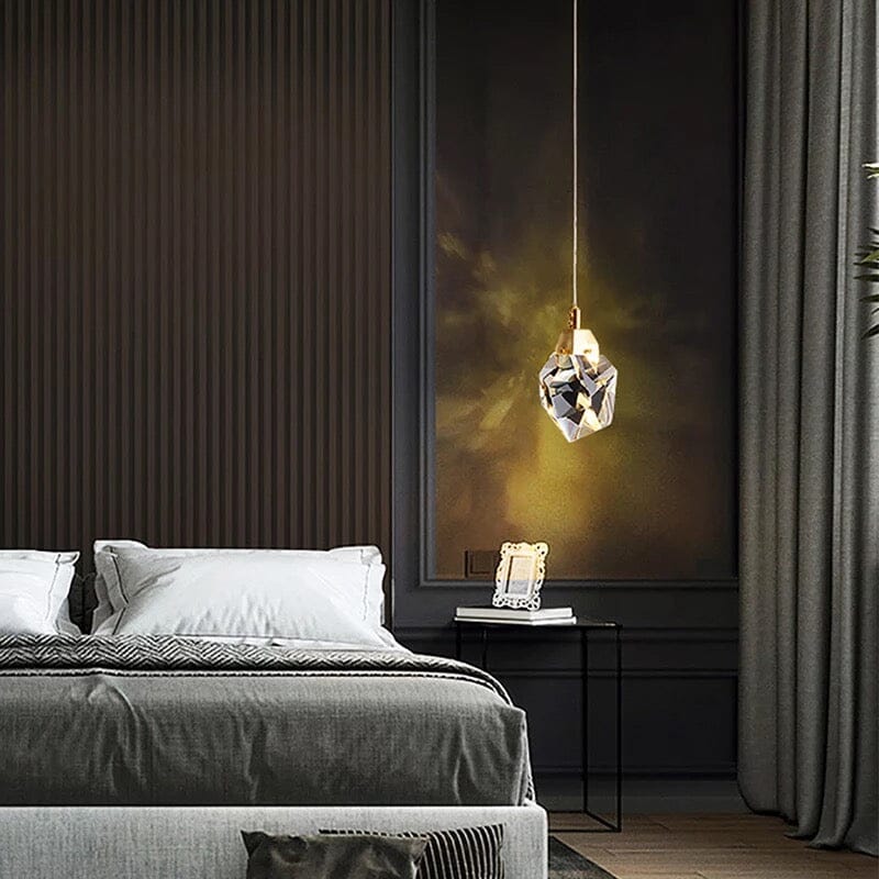 Nordic Crystal Diamond Glass Pendant Light