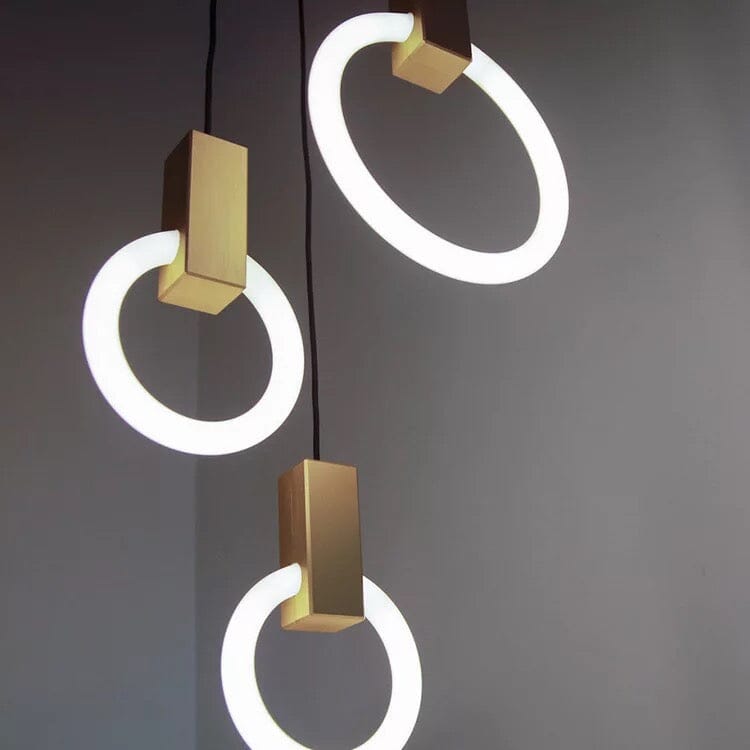 Nordic Minimalist Circular Small Pendant Light