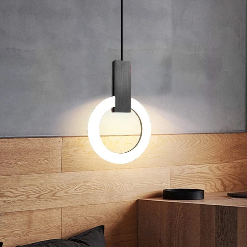 Nordic Minimalist Circular Small Pendant Light