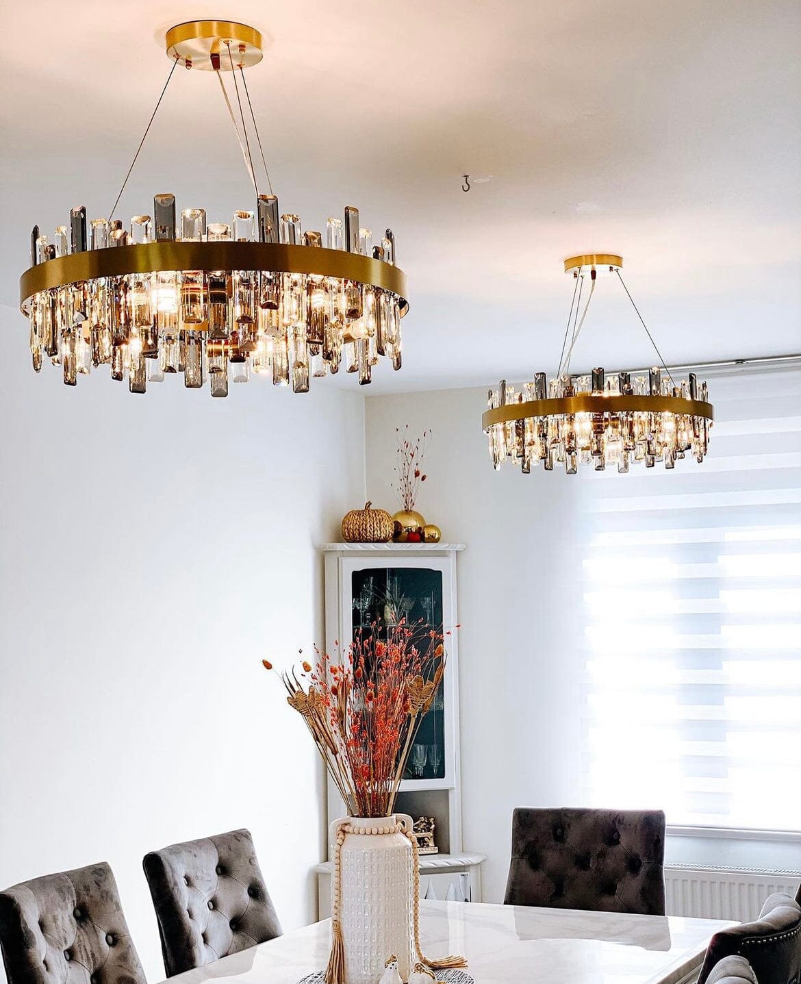 Modern Crystal Stone Designer Chandelier Lamp