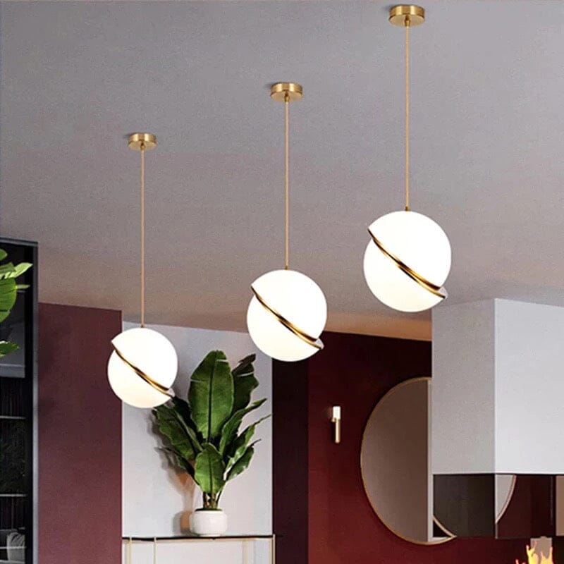 Nordic LED Bubble Ball Pendant Lamp