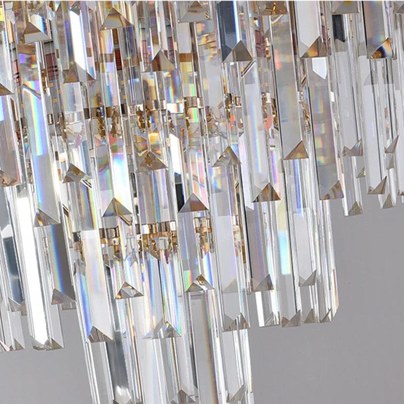 Luxury Duplex Villa LED Crystal Chandelier