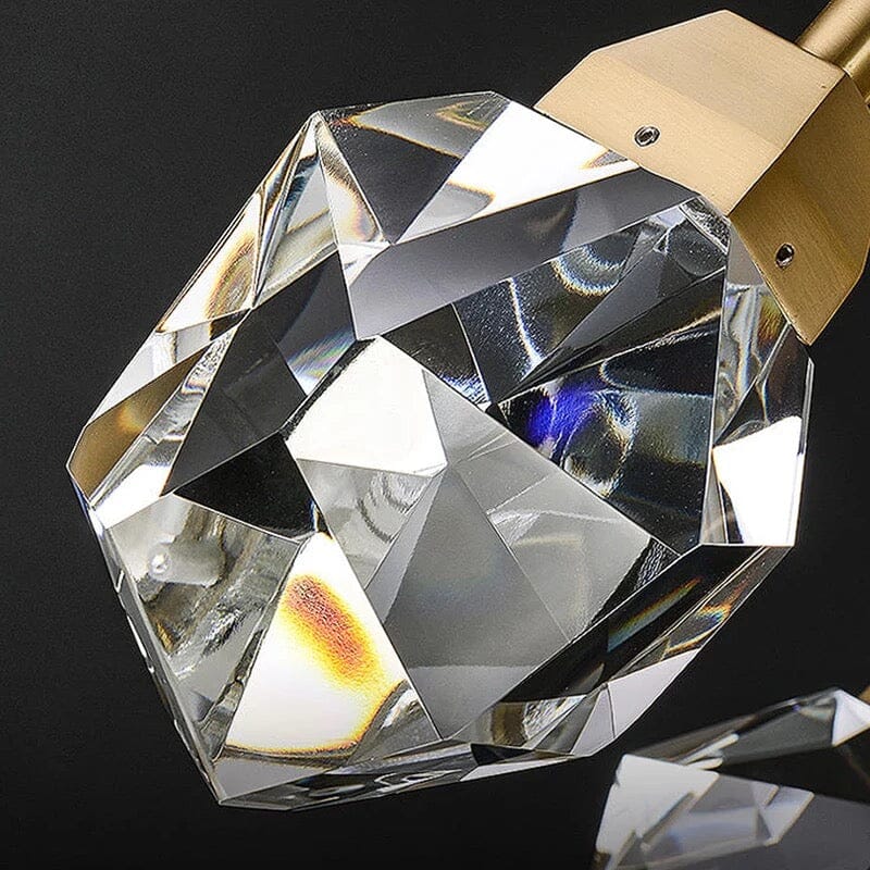 Nordic Crystal Diamond Glass Pendant Light | Rufat Lights