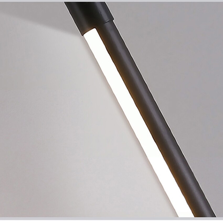 Aluminum Standing Thin Stick Floor Lights