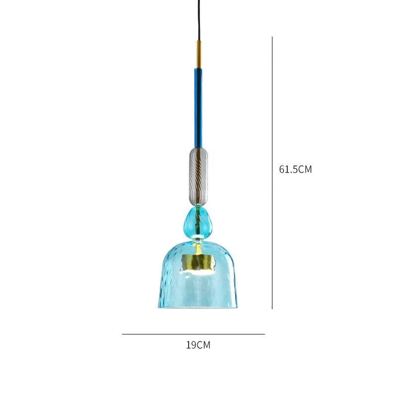 Nordic Glass Candy Pendant Lights