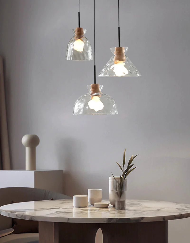 Elegance Glass Lampshade Pendant Lights