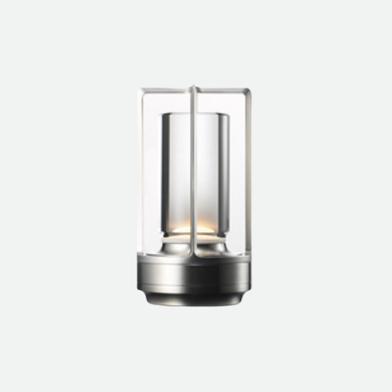 Metallic Cordless Charging Table Lamp