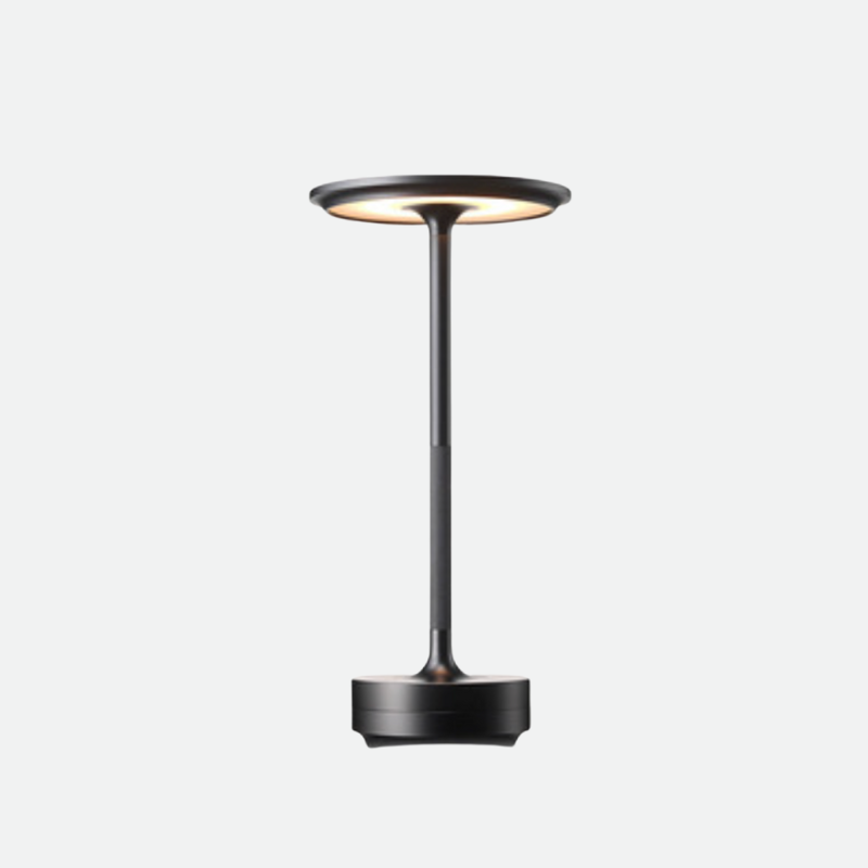 Metallic Cordless Charging Table Lamp