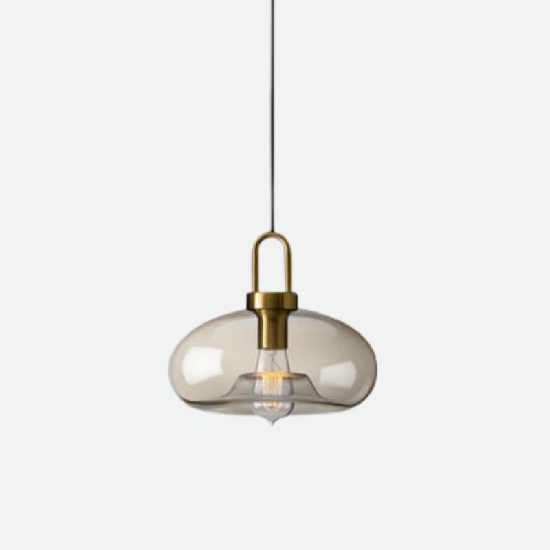 Contemporary Loft Glass Pendant Light