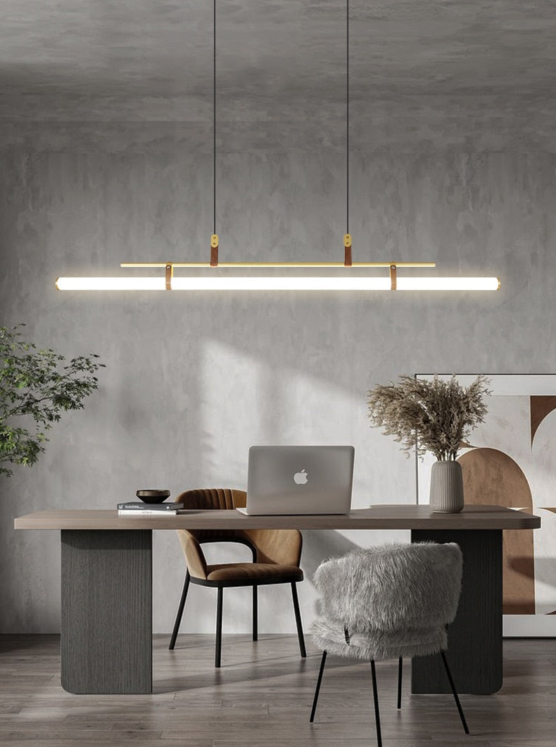 Minimalist Tube Pendant Light