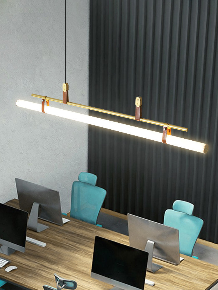 Minimalist Tube Pendant Light