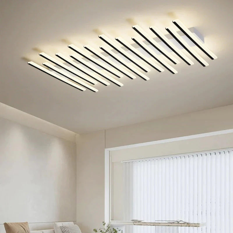 Nordic Creative Square Line Chandelier