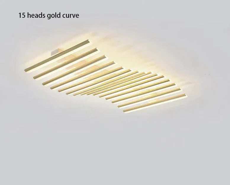 Nordic Creative Square Line Chandelier