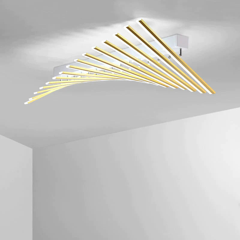 Nordic Creative Square Line Chandelier