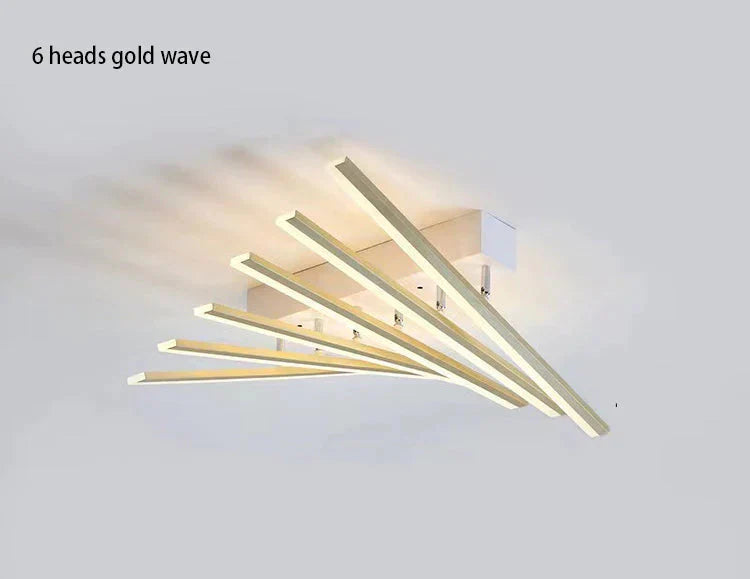 Nordic Creative Square Line Chandelier