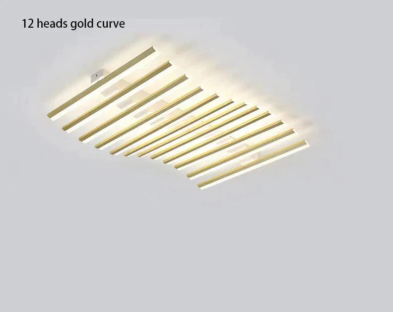 Nordic Creative Square Line Chandelier