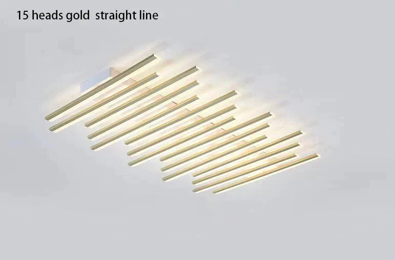 Nordic Creative Square Line Chandelier