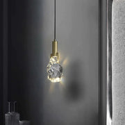 Modern Creative Crystal Stone Pendant Lamp