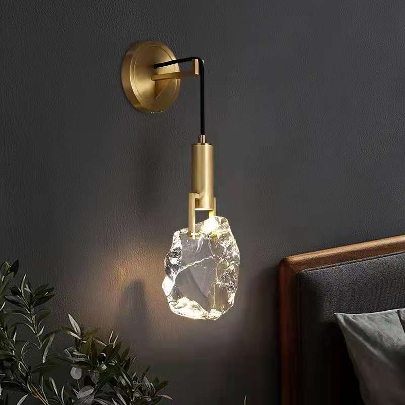 Modern Creative Crystal Stone Pendant Lamp