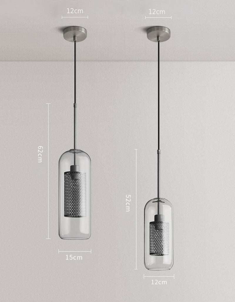 Modern Loft Glass Ball Pendant Light