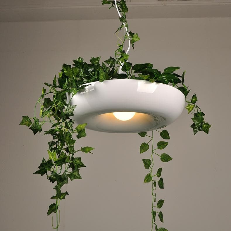 hanging plant pendant light Modern Plant Pendant Lights, Black