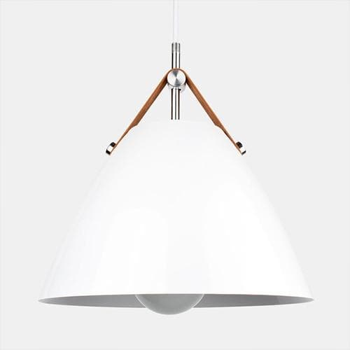 Strapped Charm Cone Pendant Light