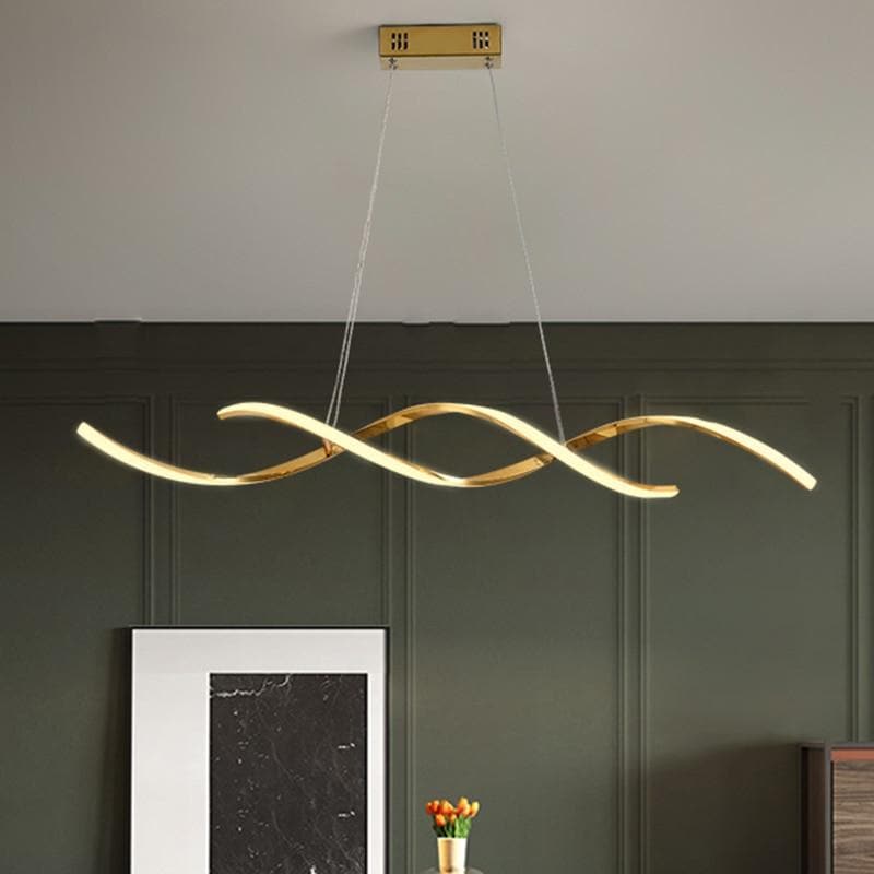 Waveform Flowing Chandelier