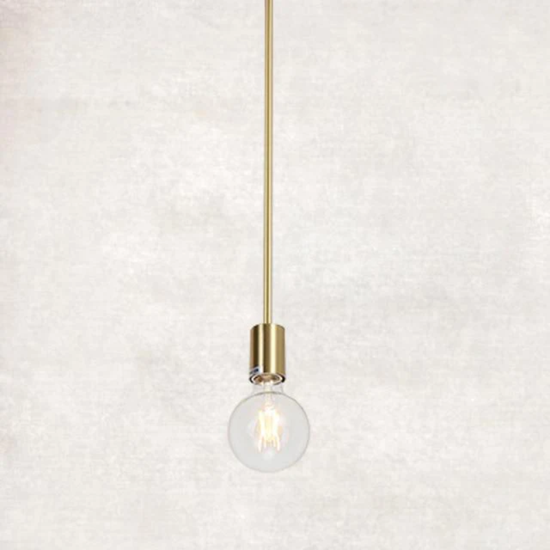 Contemporary Gold Rod Chandelier Lighting