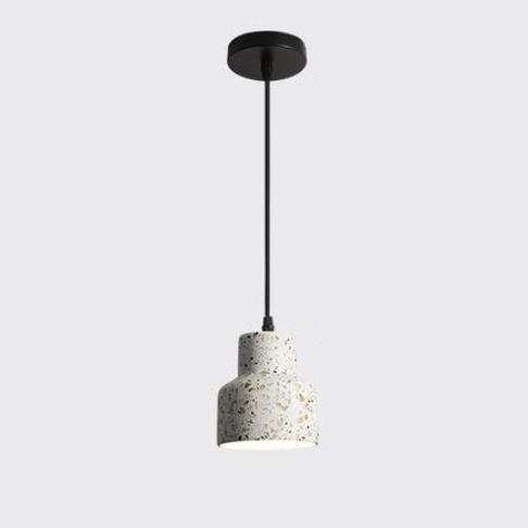 Contemporary White Cement Pendant Lights