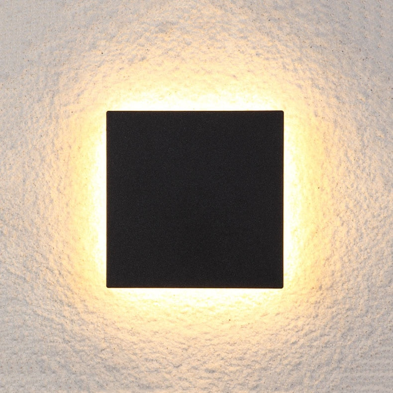 Square Waterproof LED Wall Light