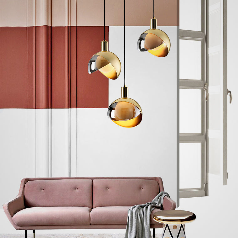 Urban Glass Metal Pendant Lights