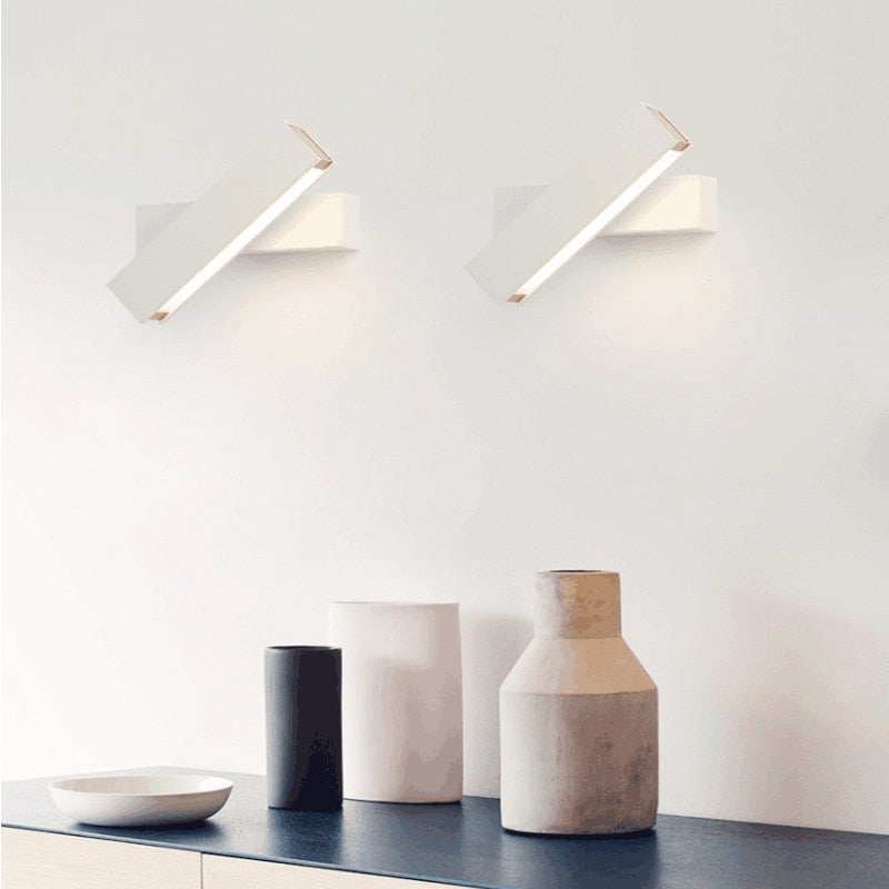 Slim Rotatable LED Wall Lamp