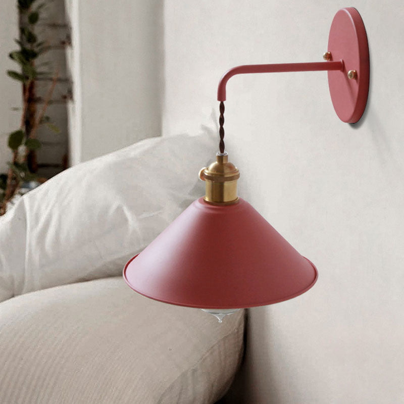 Antique Colored Metal Wall Light