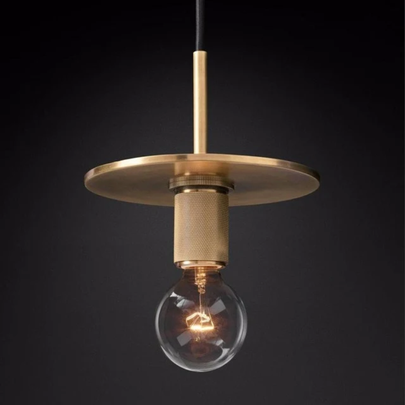 Retro Brass Series Pendant Light Armed Design