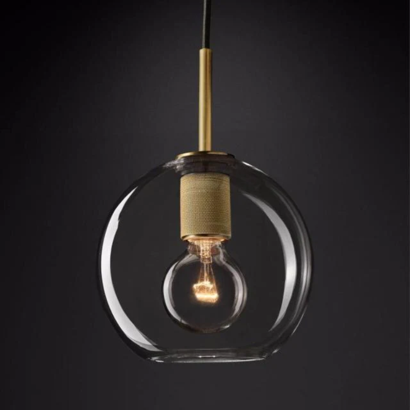 Retro Brass Series Pendant Light Armed Design