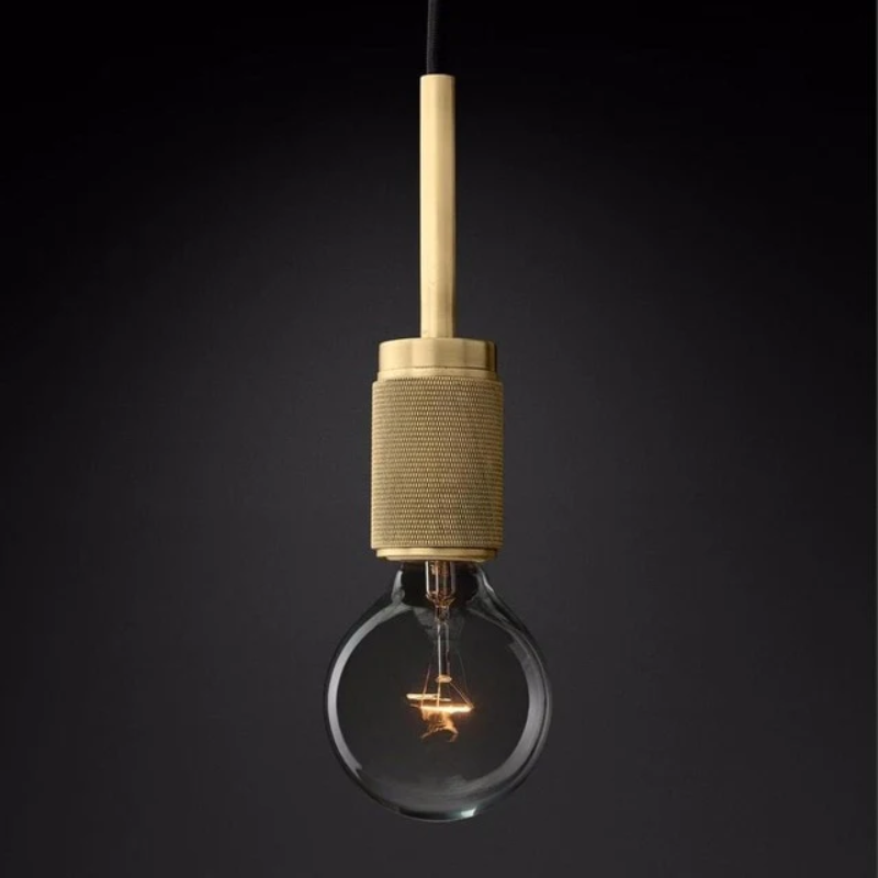 Retro Brass Series Pendant Light Armed Design