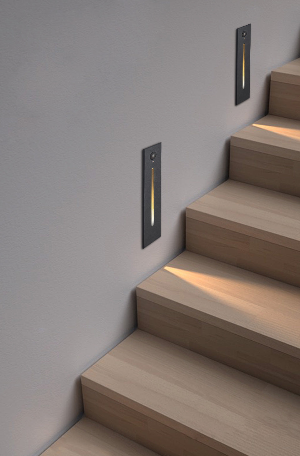 Recessed LED Corner Wall Light