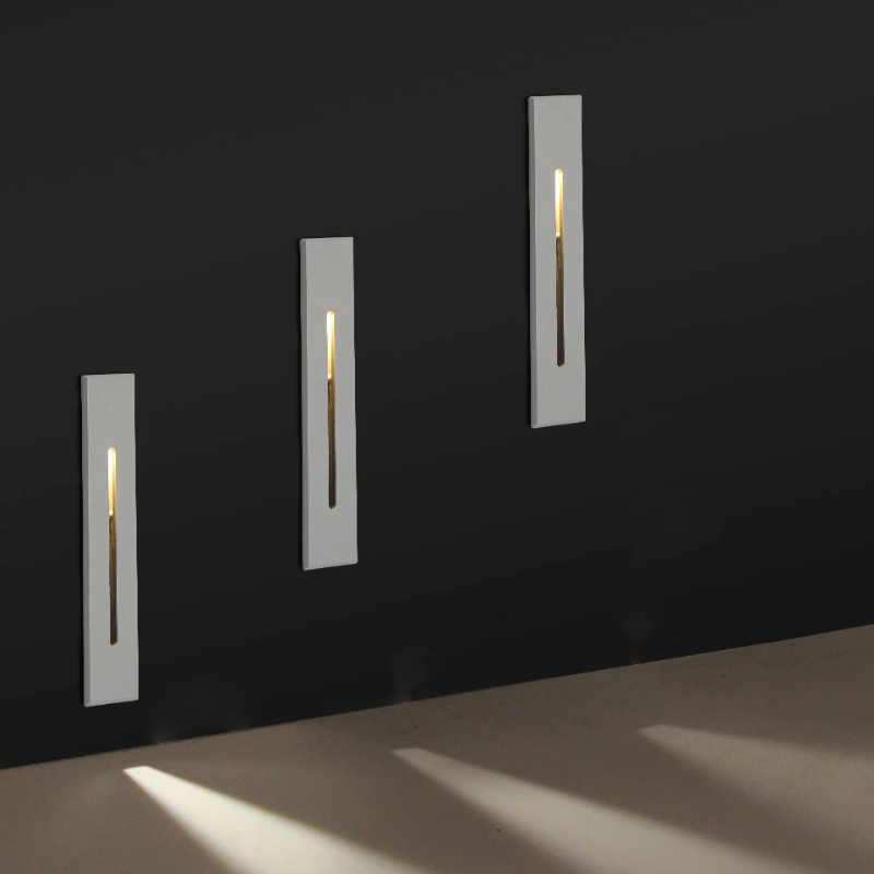 Recessed LED Corner Wall Light