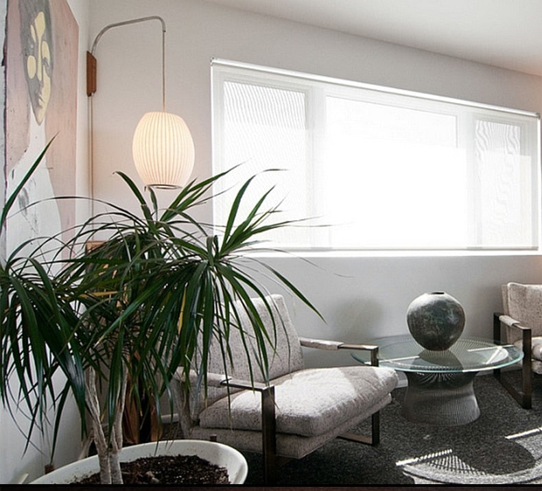 Japanese Inspired Nelson Ball Wall Light