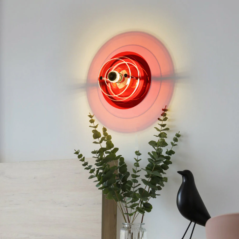 Colorful Layered Acrylic Glass Wall Light