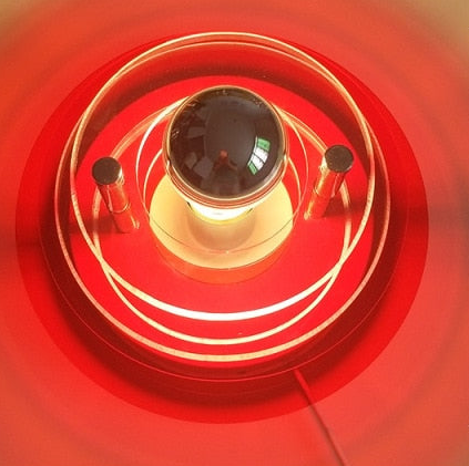 Colorful Layered Acrylic Glass Wall Light