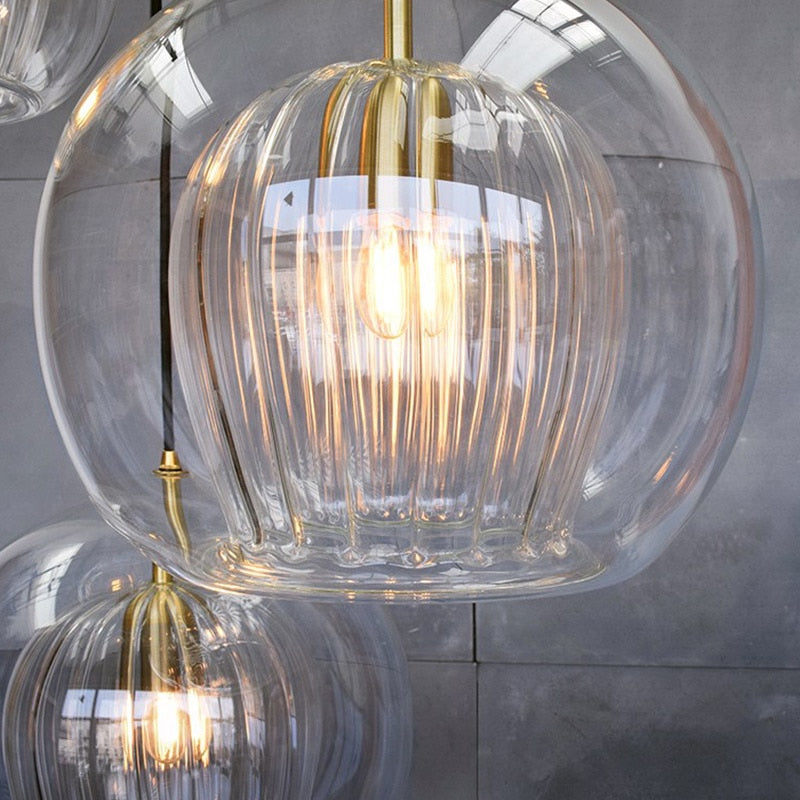 Glass Hanging Pendant Light
