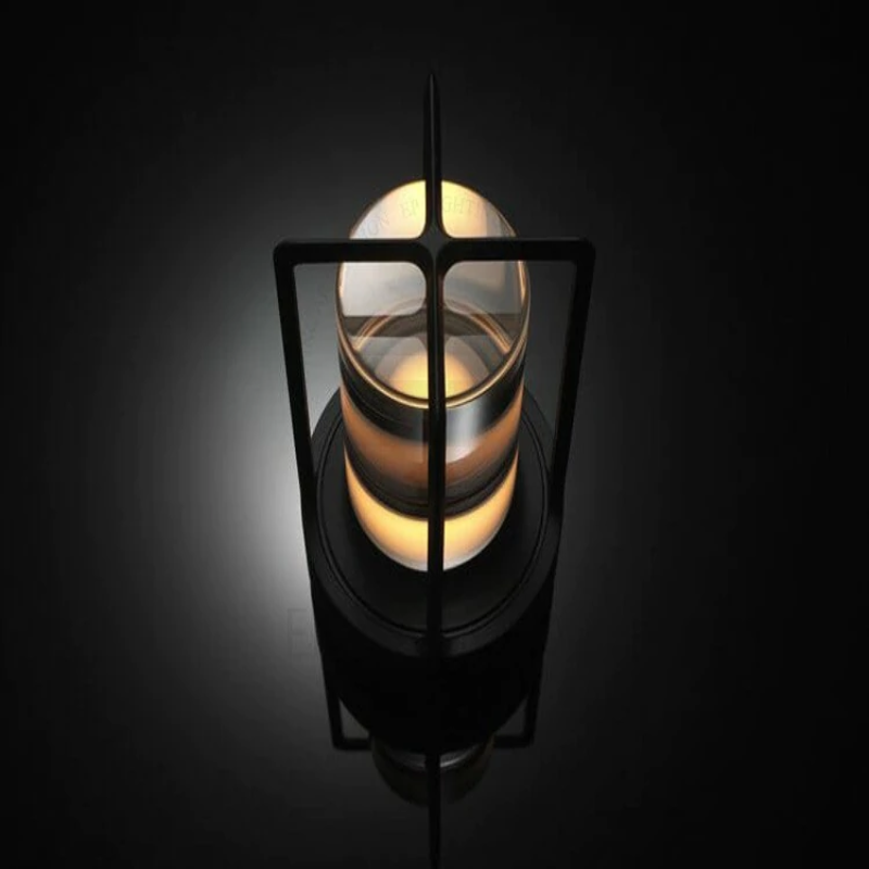 Metallic Cordless Charging Table Lamp