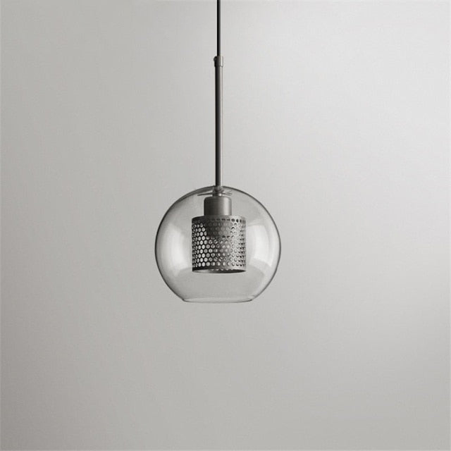 Modern Loft Glass Ball Pendant Light