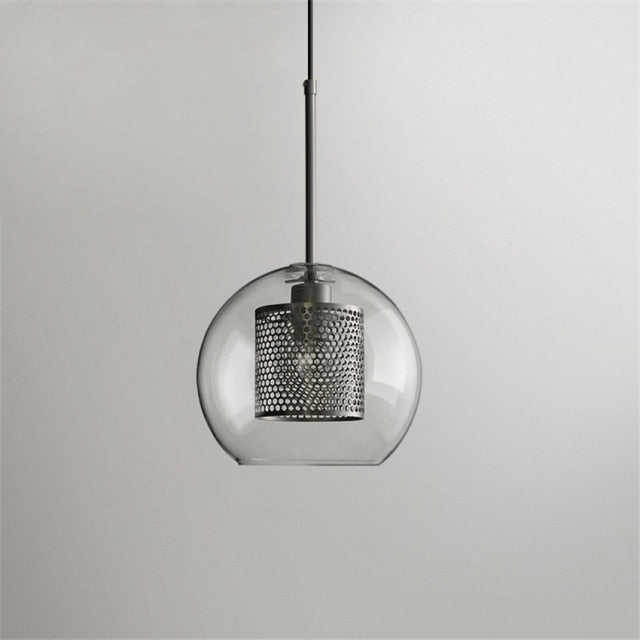 Modern Loft Glass Ball Pendant Light